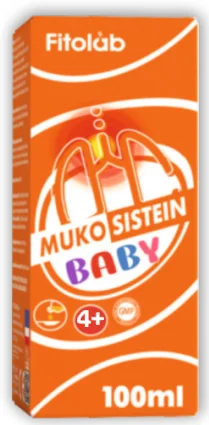 MUKOSİSTEİN BABY (Quru və yaş öskürək əleyhinə vasitə) 100 ml şərbət